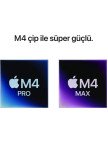 Apple MacBook Pro M4 Max 36GB 1TB SSD macOS 16" Taşınabilir Bilgisayar Uzay Siyahı MX303TU/A